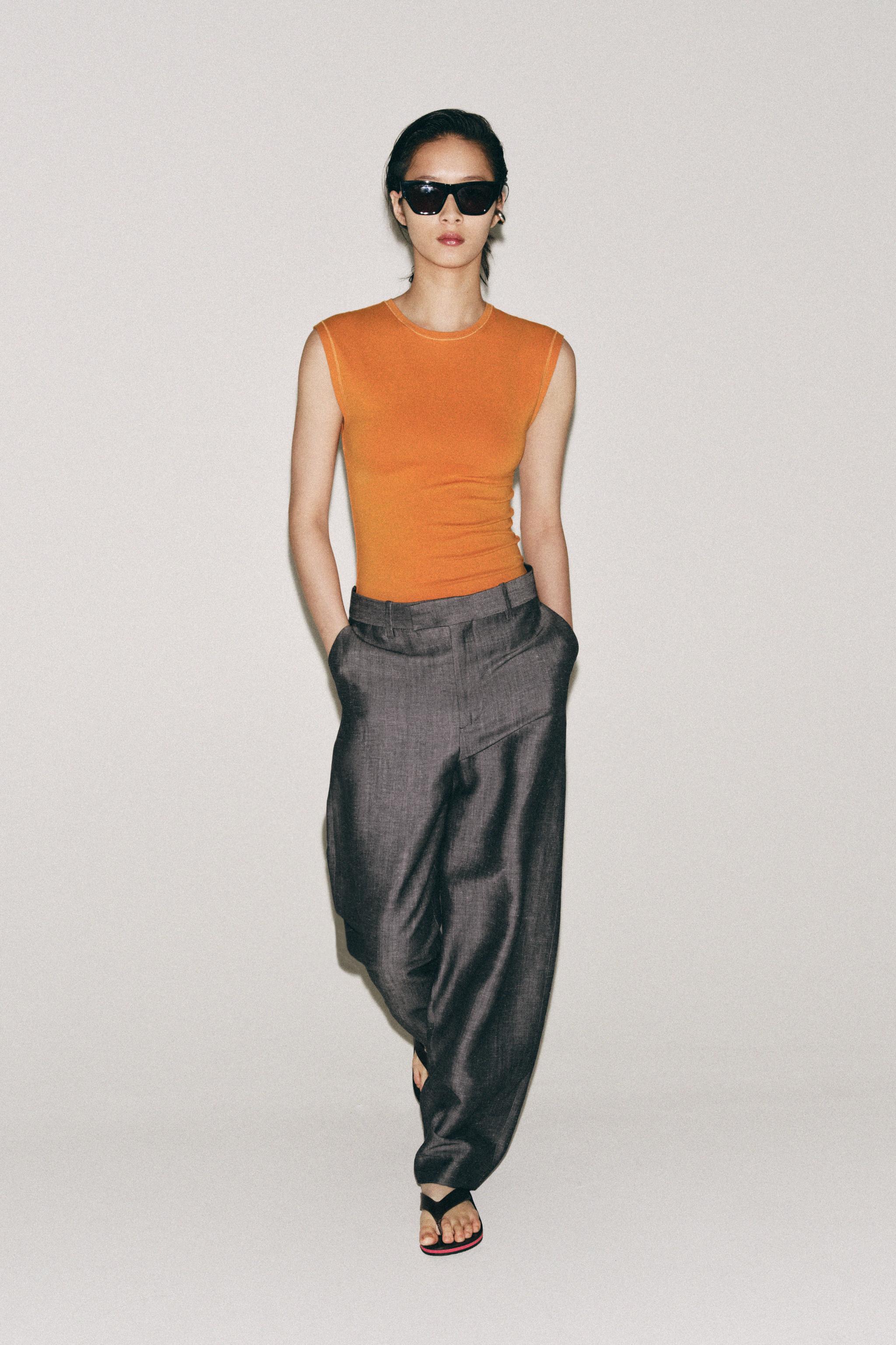 COTTON BLEND T-SHIRT